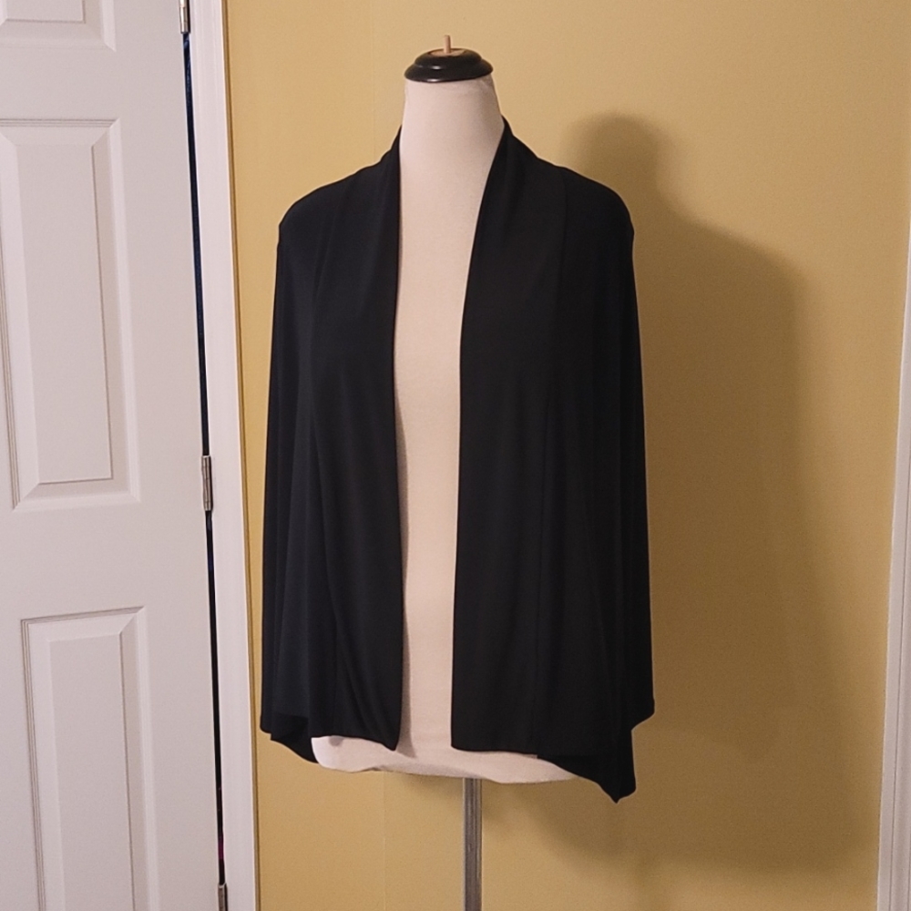 Black Open Front
